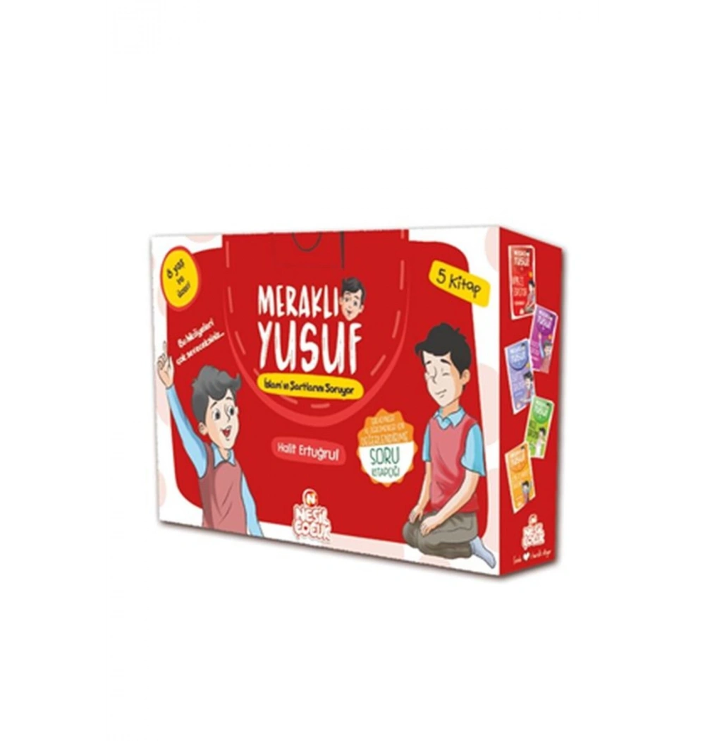 Meraklı Yusuf İslamın Şartlarını Soruyor 5 Kitap Set  Nesil Çocuk