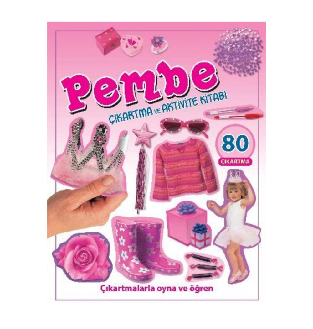 Pembe Çikartma Ve Aktivite Kitabı Parıltı