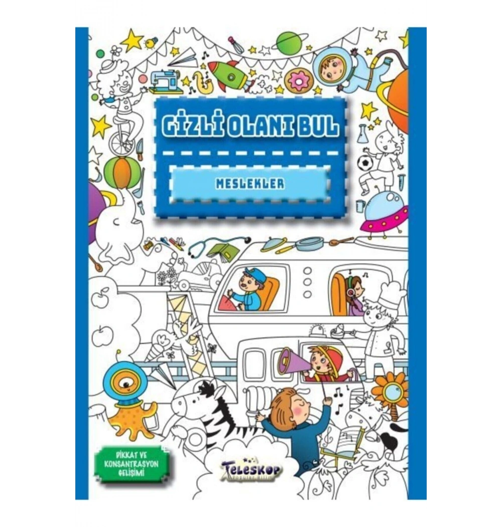 Meslekler Gizli Olanı Bul  Teleskop