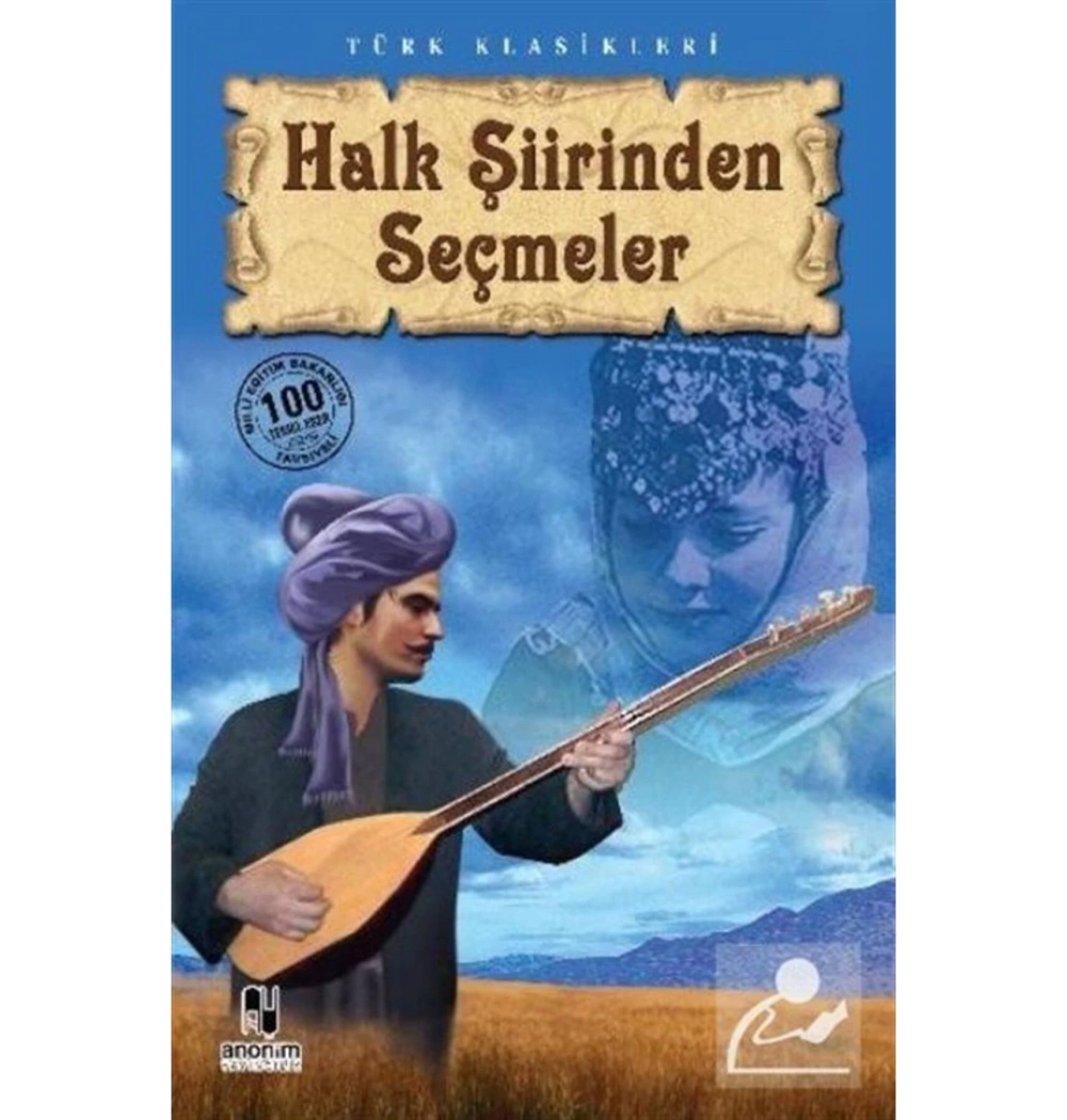 Halk Şiirinden Seçmeler /m.Yilmaz Kitap Zamani