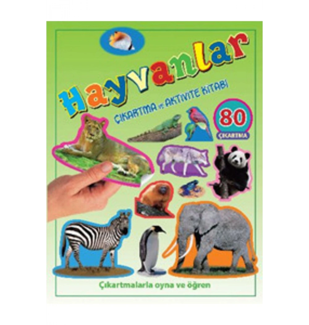 Hayvanlar Çikartma Ve Aktivite Kitabı