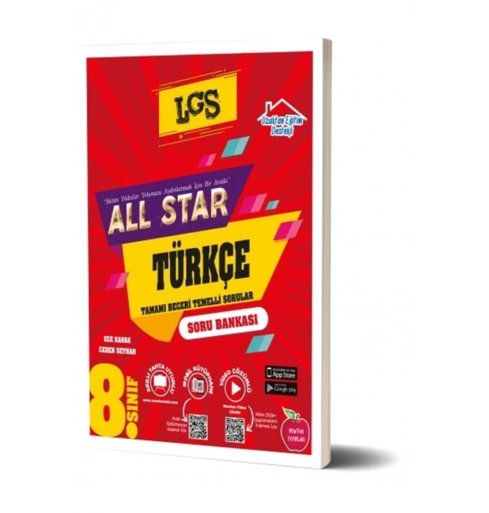 Newton 8.Sınıf Lgs All Star Türkçe Soru Bankası