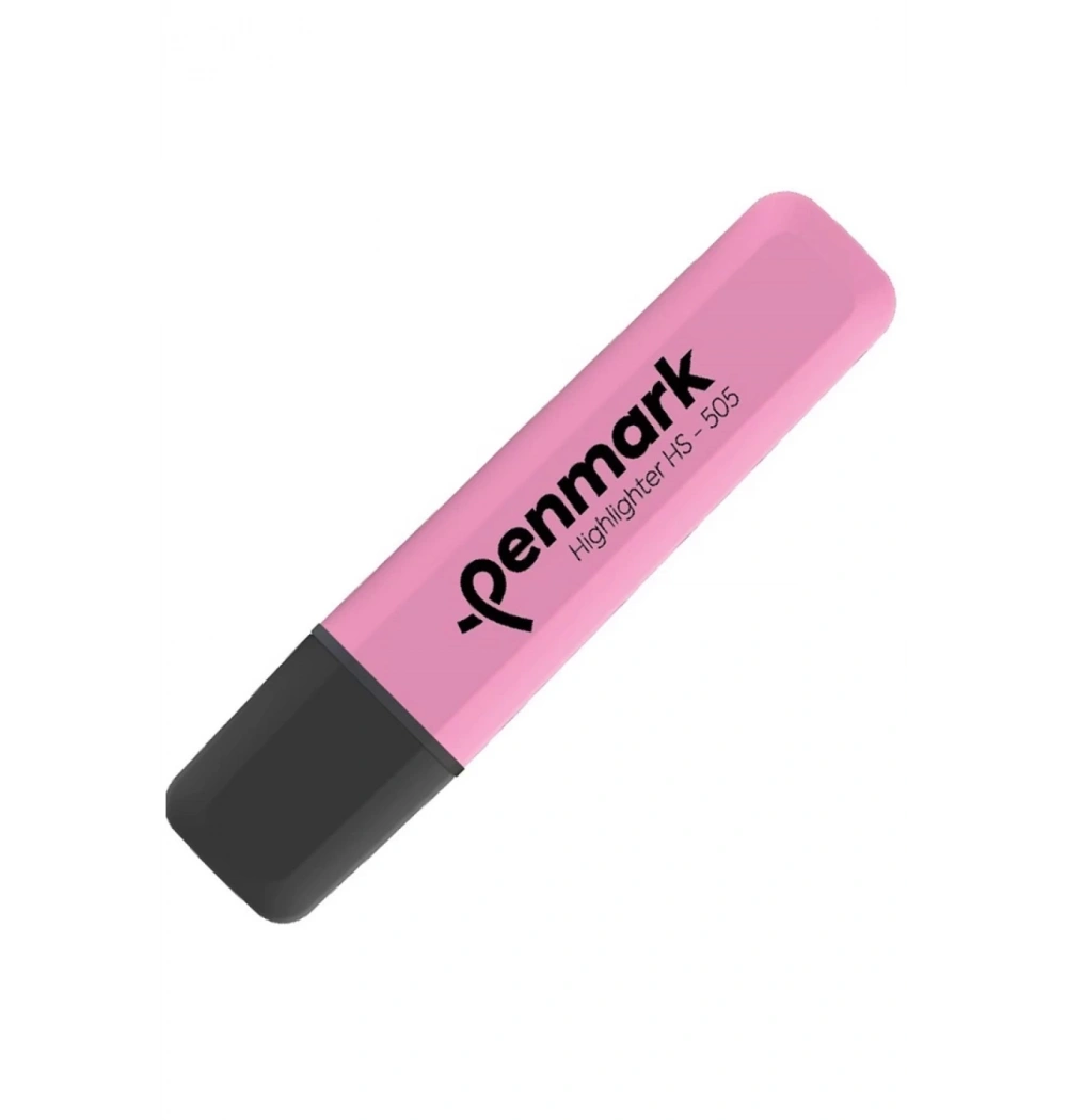 Penmark Fosforlu Kalem Pastel Pembe Hs-505