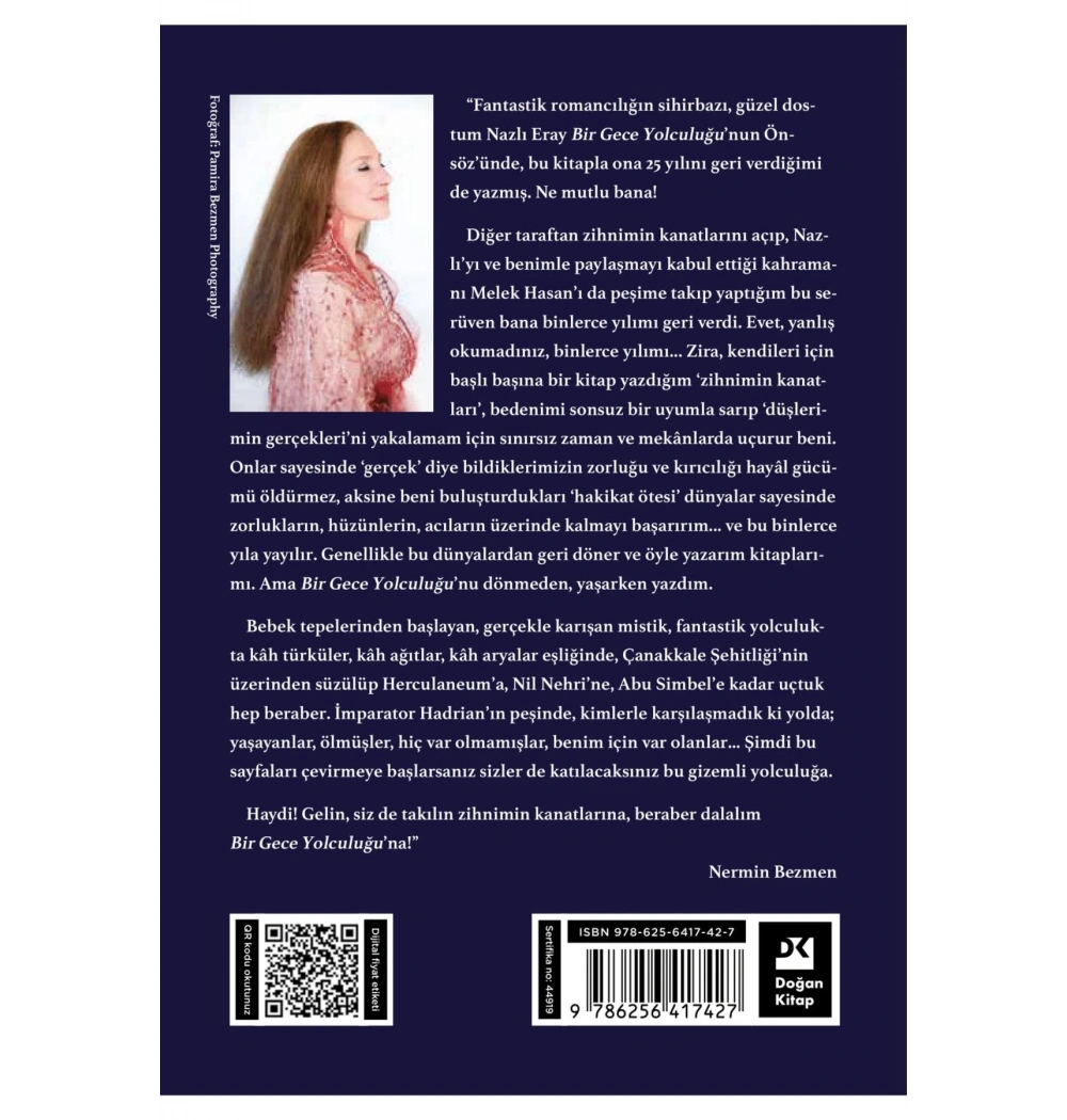 Bir Gece Yolculuğu   Nermin Bezmen  Doğan Kitap