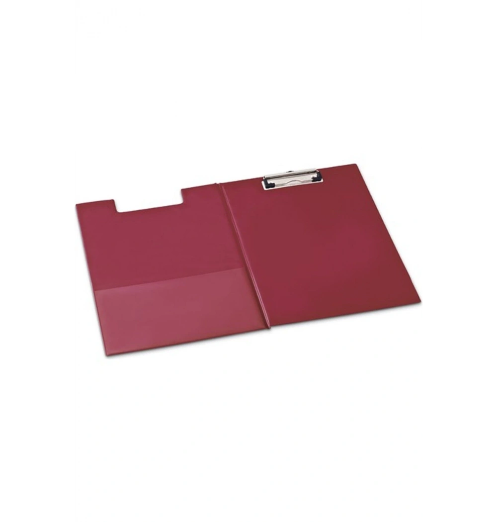 Mas Sekreterlik - Kapaklı - Pvc Kaplama - Bordo 4104