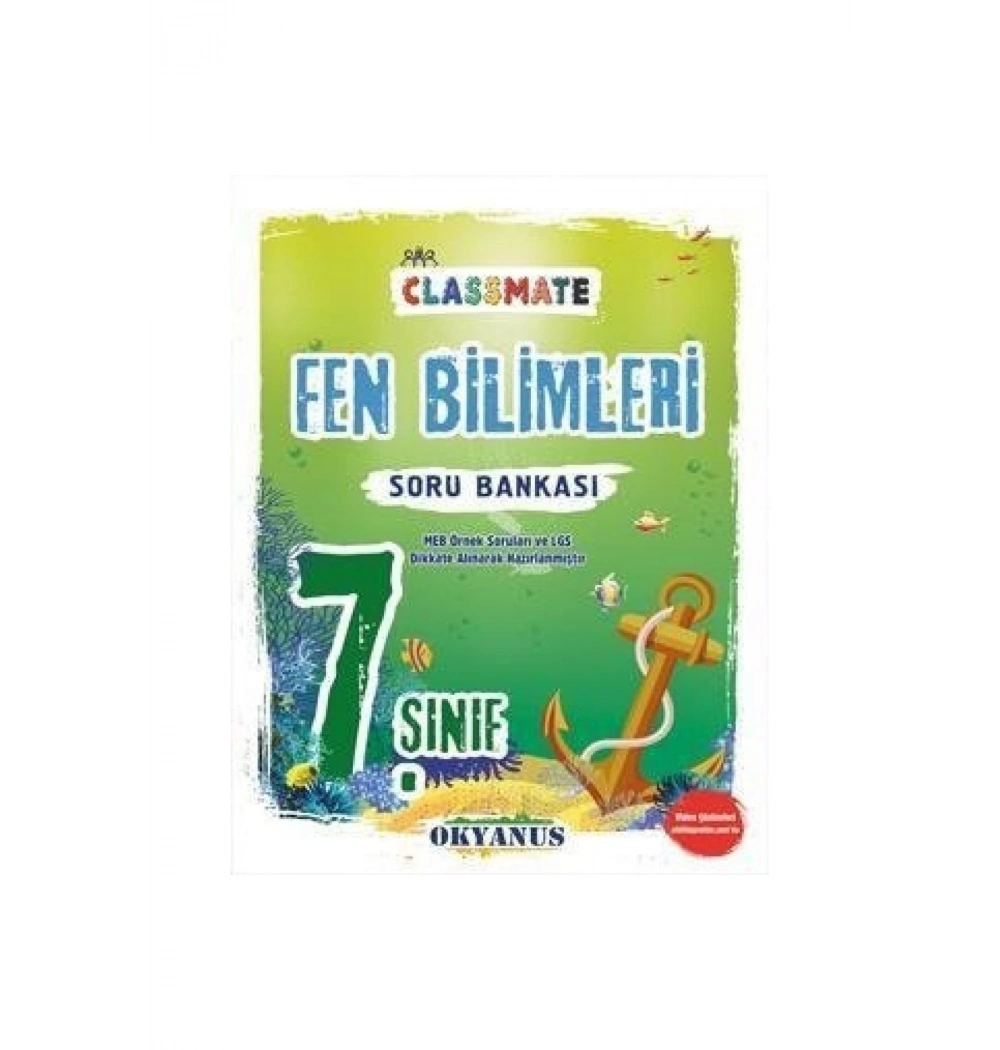 Okyanus 7.Sınıf Fen Bilimleri Soru Bankası Classmate