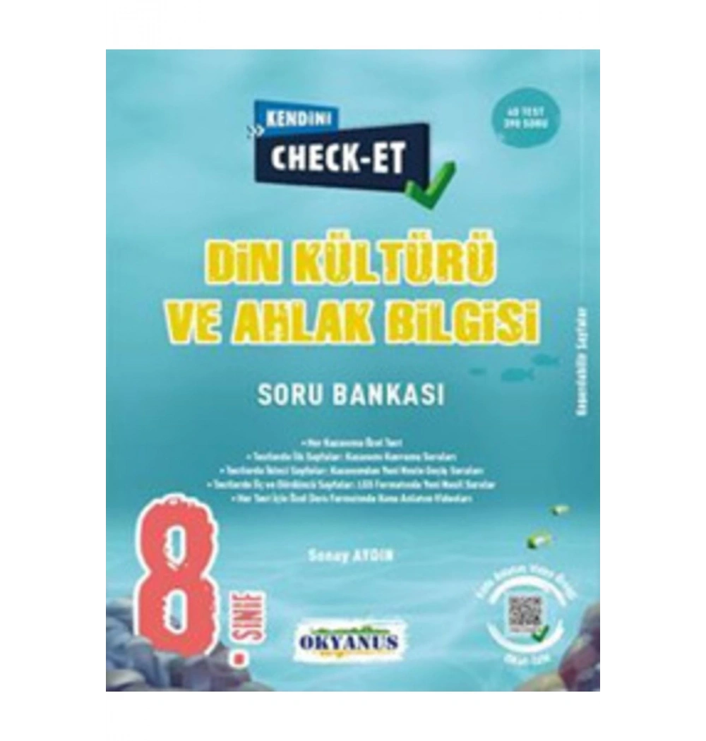 Okyanus 8.Sınıf Din Kültürü Ve Ahlak Bilgisi Check-Et Soru Bankası