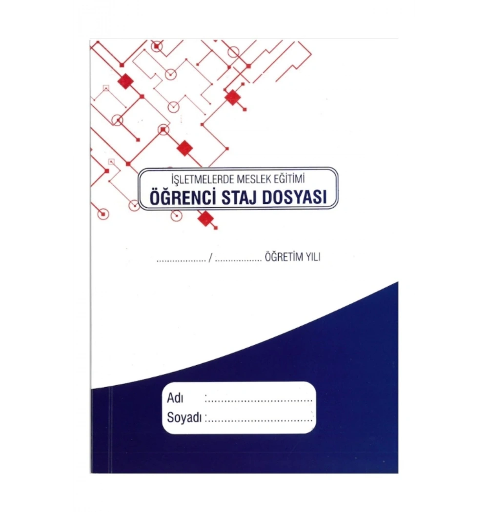 Gülpaş Öğrenci Staj Dosyası Meslek Lisesi 20X28  216