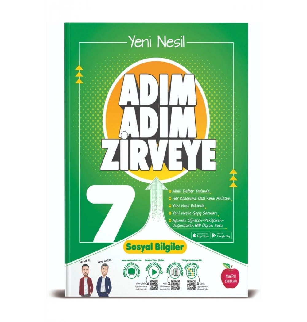 Newton 7.Sınıf Sosyal Bilgiler Adım Adım Zirveye Soru Bankası