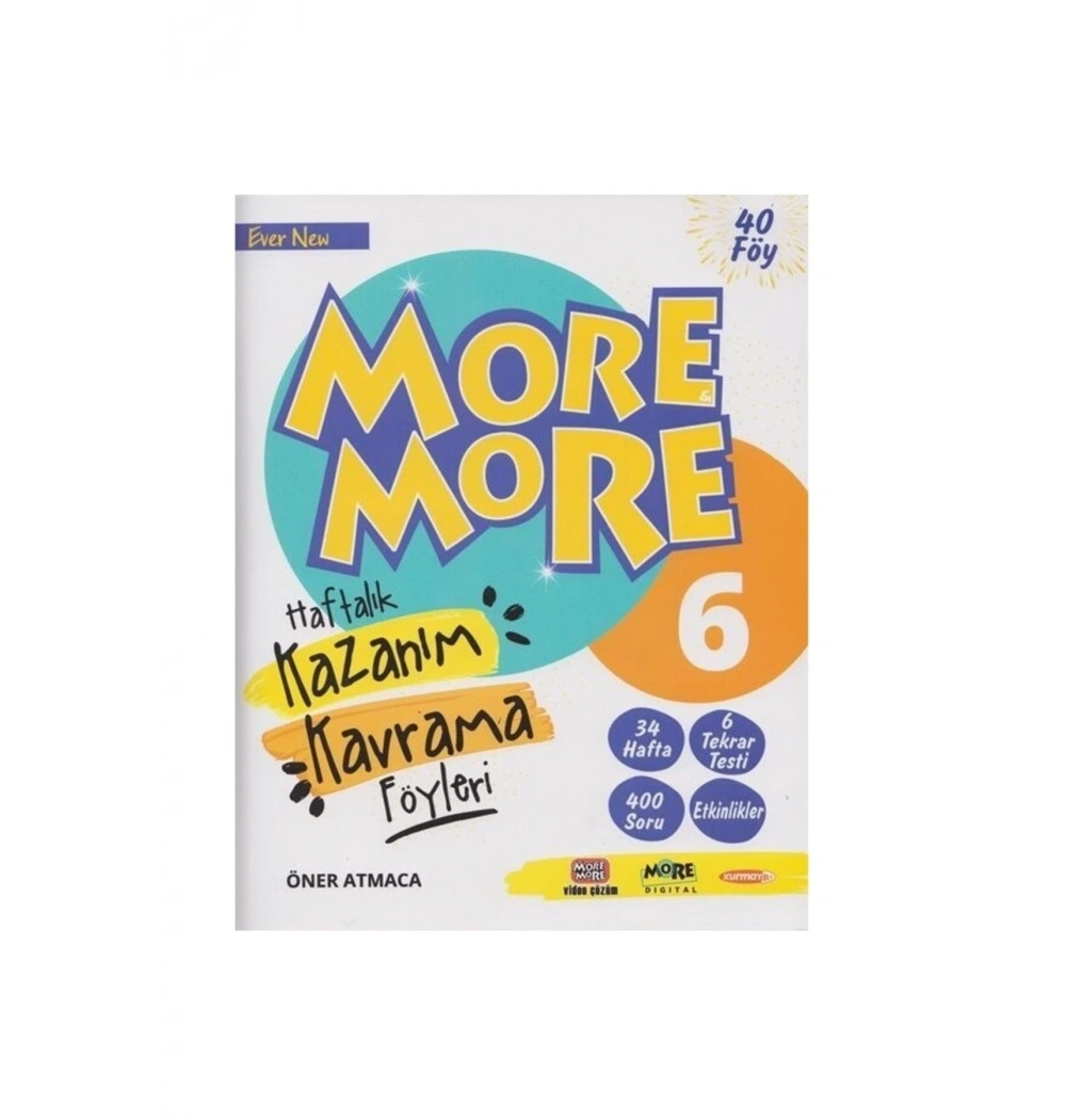 6.Sınıf More More Haftalık Kazanım Föy