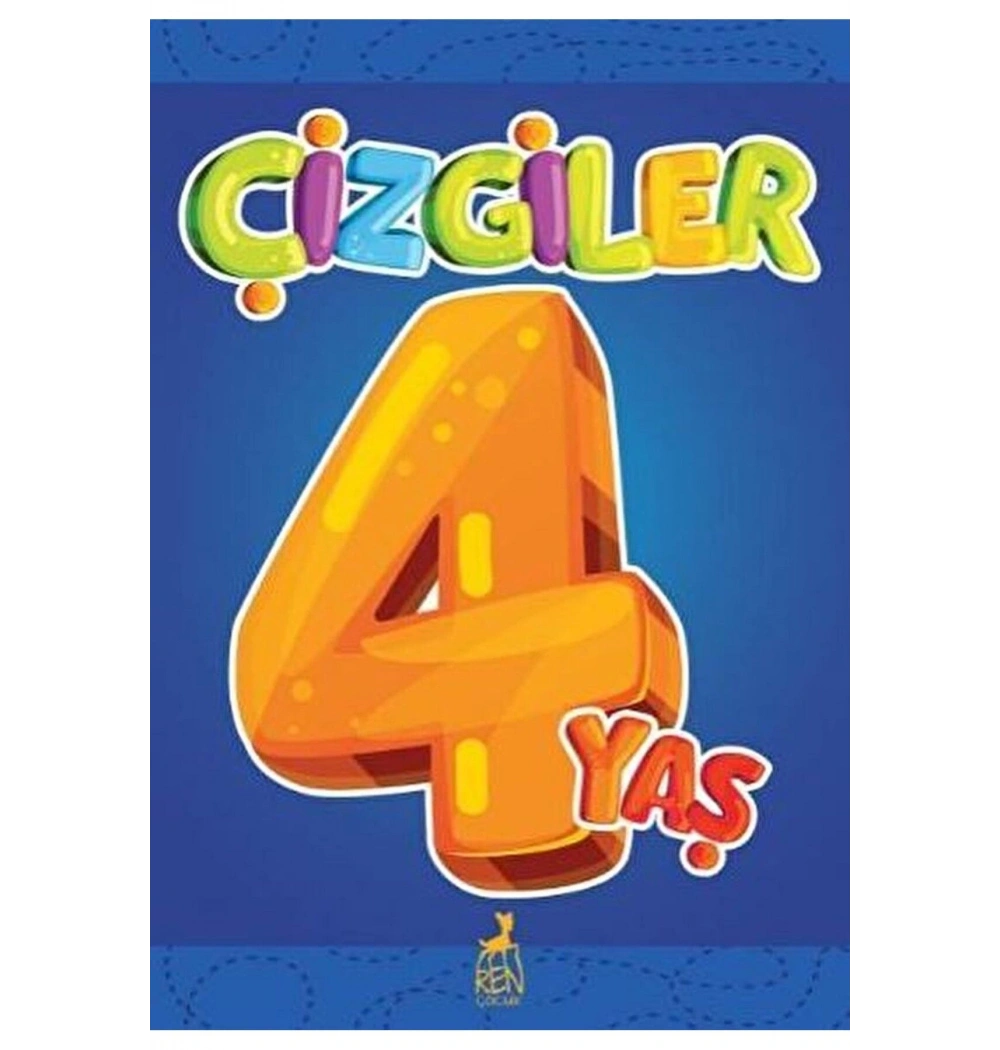 Çizgiler 4 Yaş Ren Çocuk