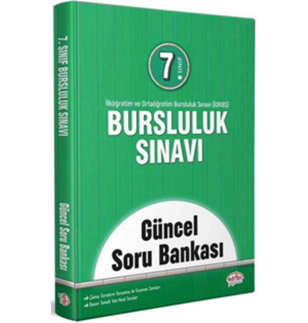 Editör 7.Sınıf Bursluluk Sınavı Güncel Soru Bankası