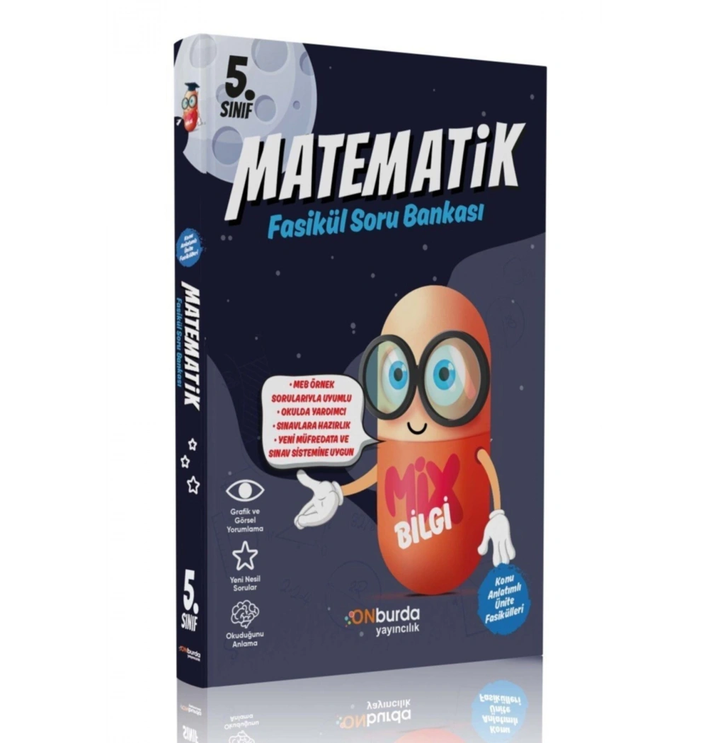 Onburda 5.Sınıf Matematik Fasikül Soru Bankası