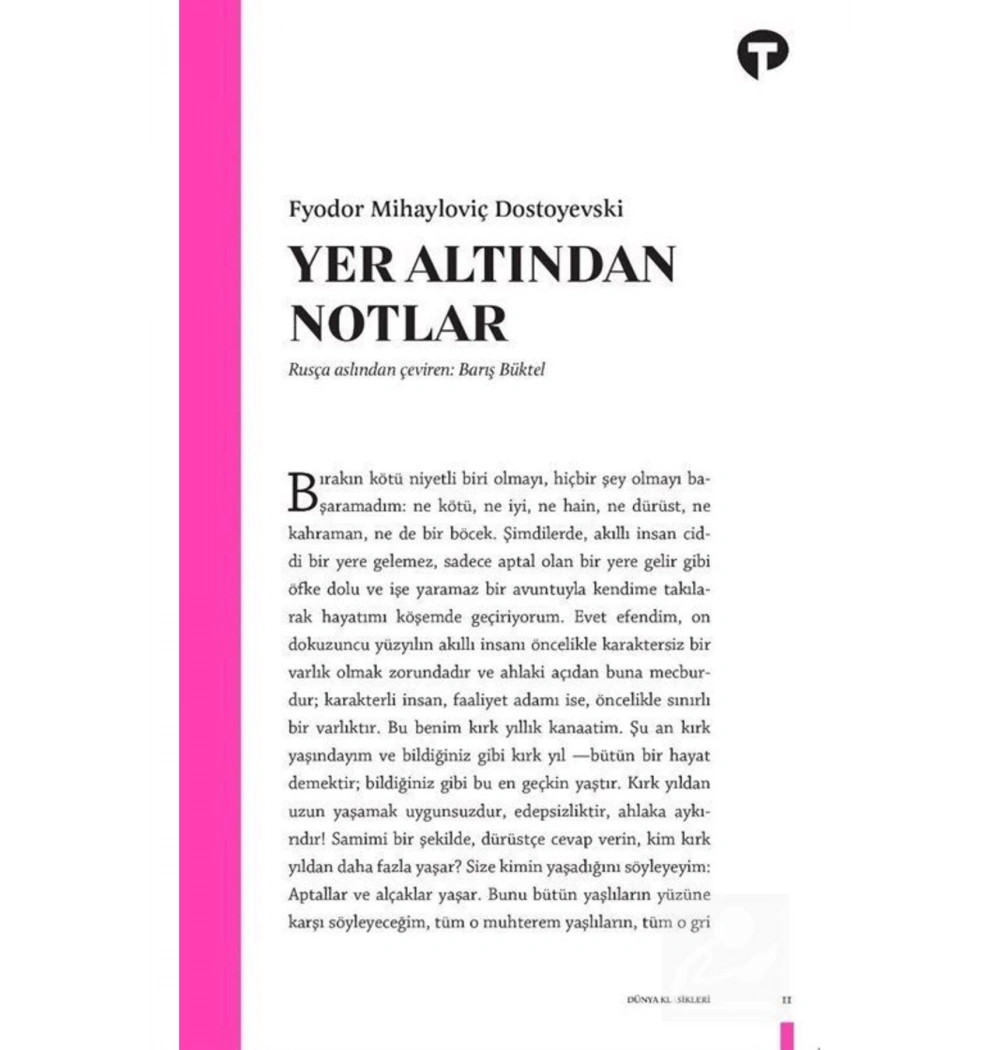 Yeraltından Notlar Turkuvaz