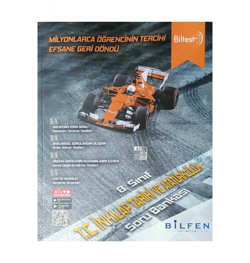 Bilfen 8.Sınıf Biltest İnkilap Tarihi Soru Bankası