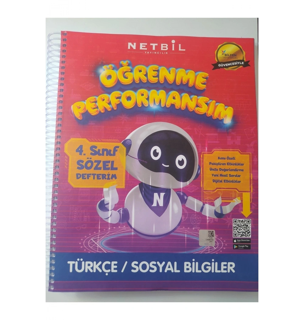 Netbil 4.Sınıf Sözel Defterim Türkçe- Sosyal Bilgiler