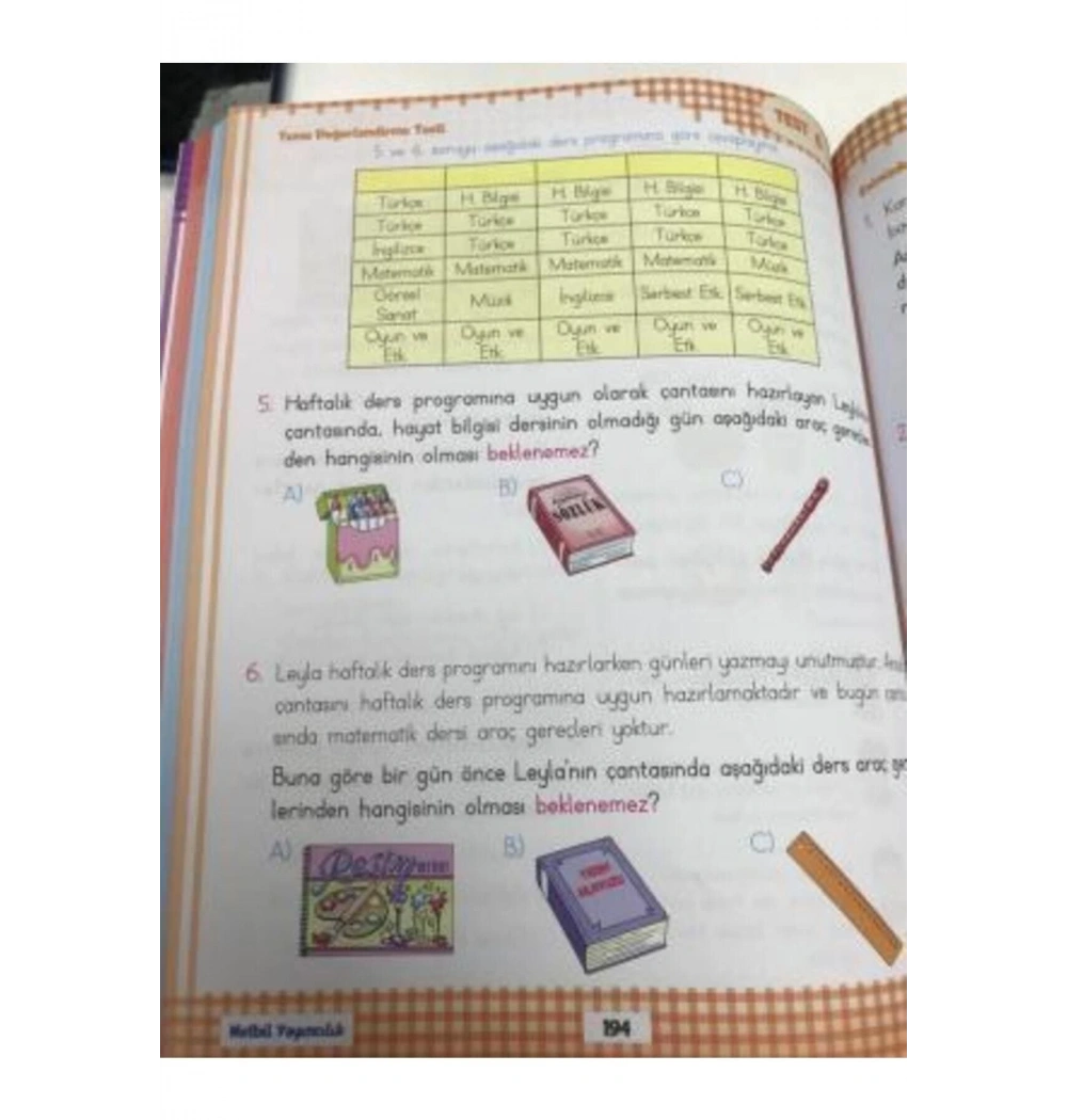 Netbil 2.Sınıf Tüm Dersler Soru Bankası