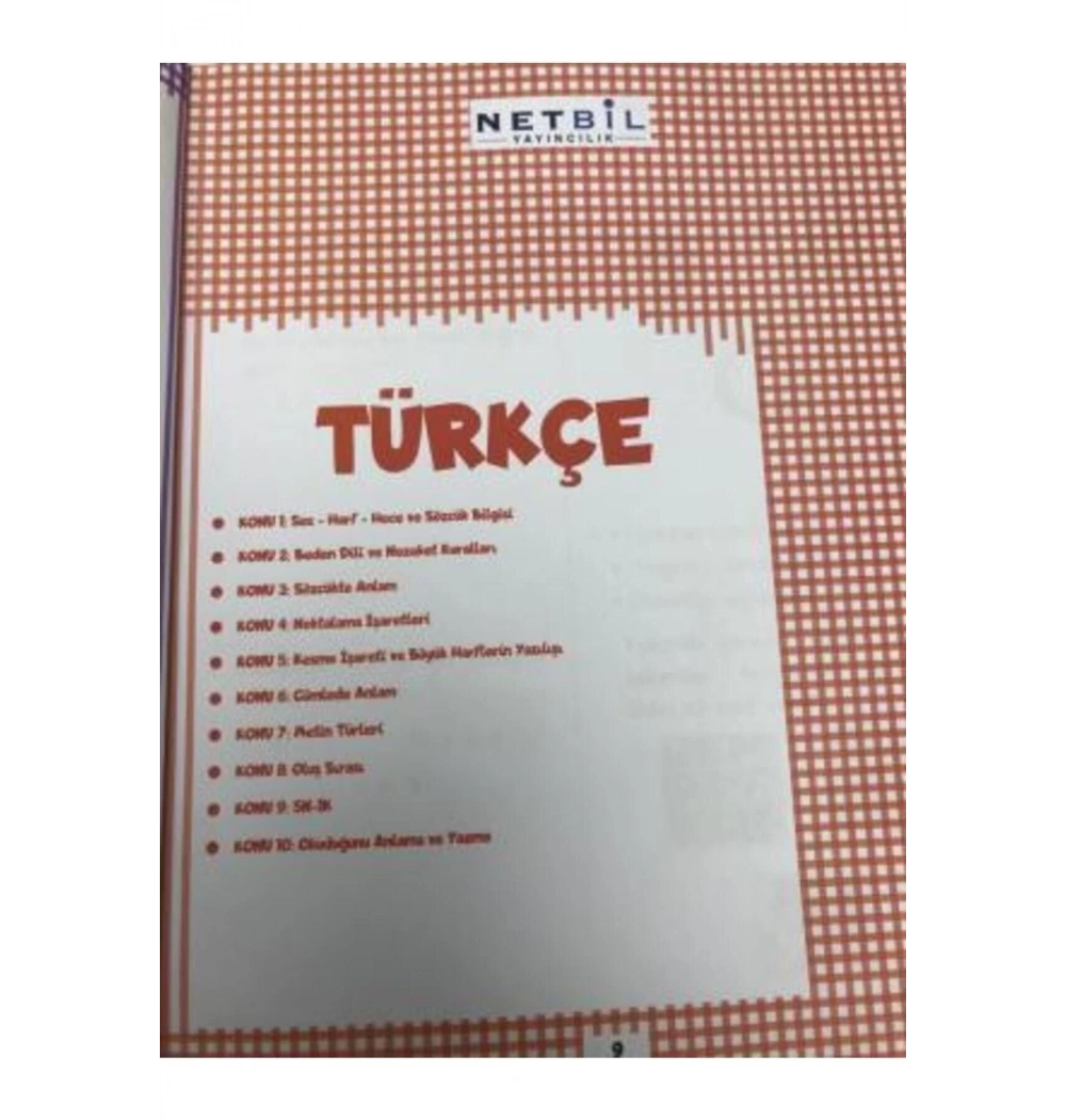 Netbil 2.Sınıf Tüm Dersler Soru Bankası