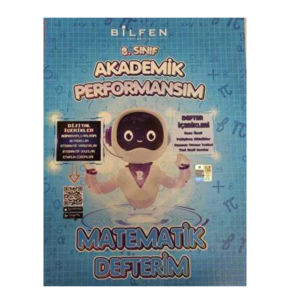 Bilfen 8.Sınıf Matematik Performansım Defterim