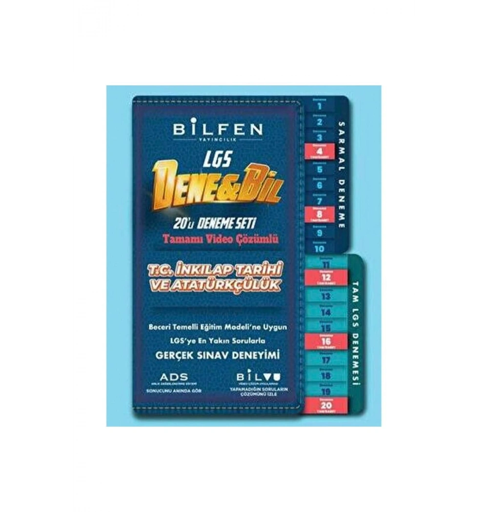 Bilfen 8.Sınıf Denebil İnkilap Tarihi 20 Deneme Seti