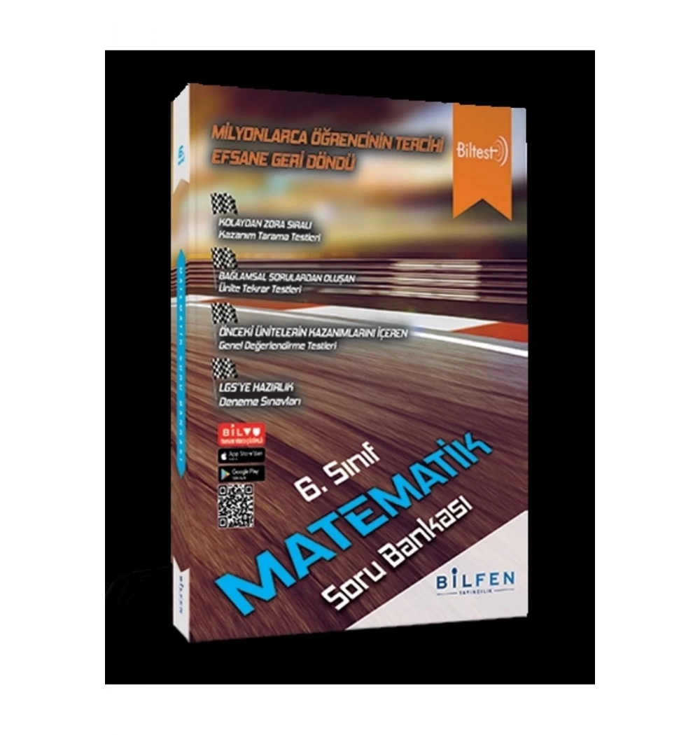 Bilfen 6.Sınıf Biltest Matematik Soru Bankası