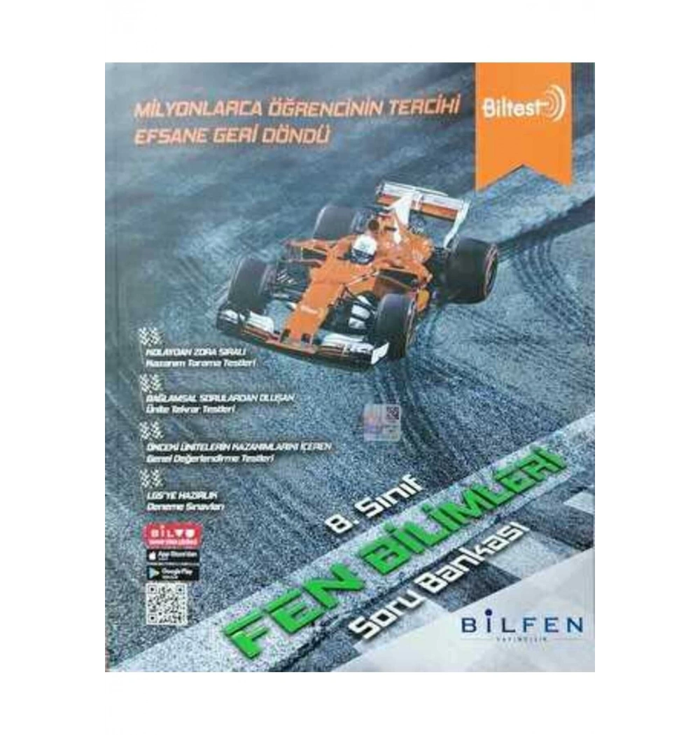 Bilfen 8.Sınıf Biltest Fen Bilimleri Soru Bankası