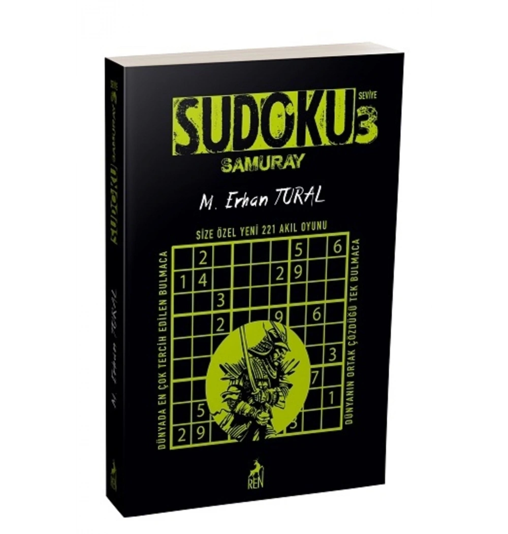 Sudoku Samuray 3.Seviye  Renkitap