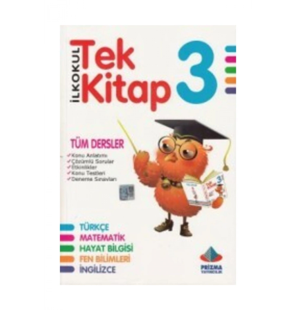 3.Sınıf Tüm Dersler Tek Kitap Prizma Yayınları