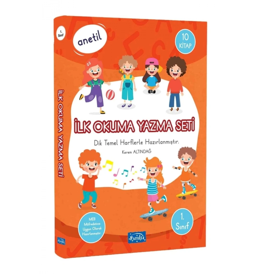 Anetil Ilk Okuma Yazma Seti 10 Kitap Parıltı
