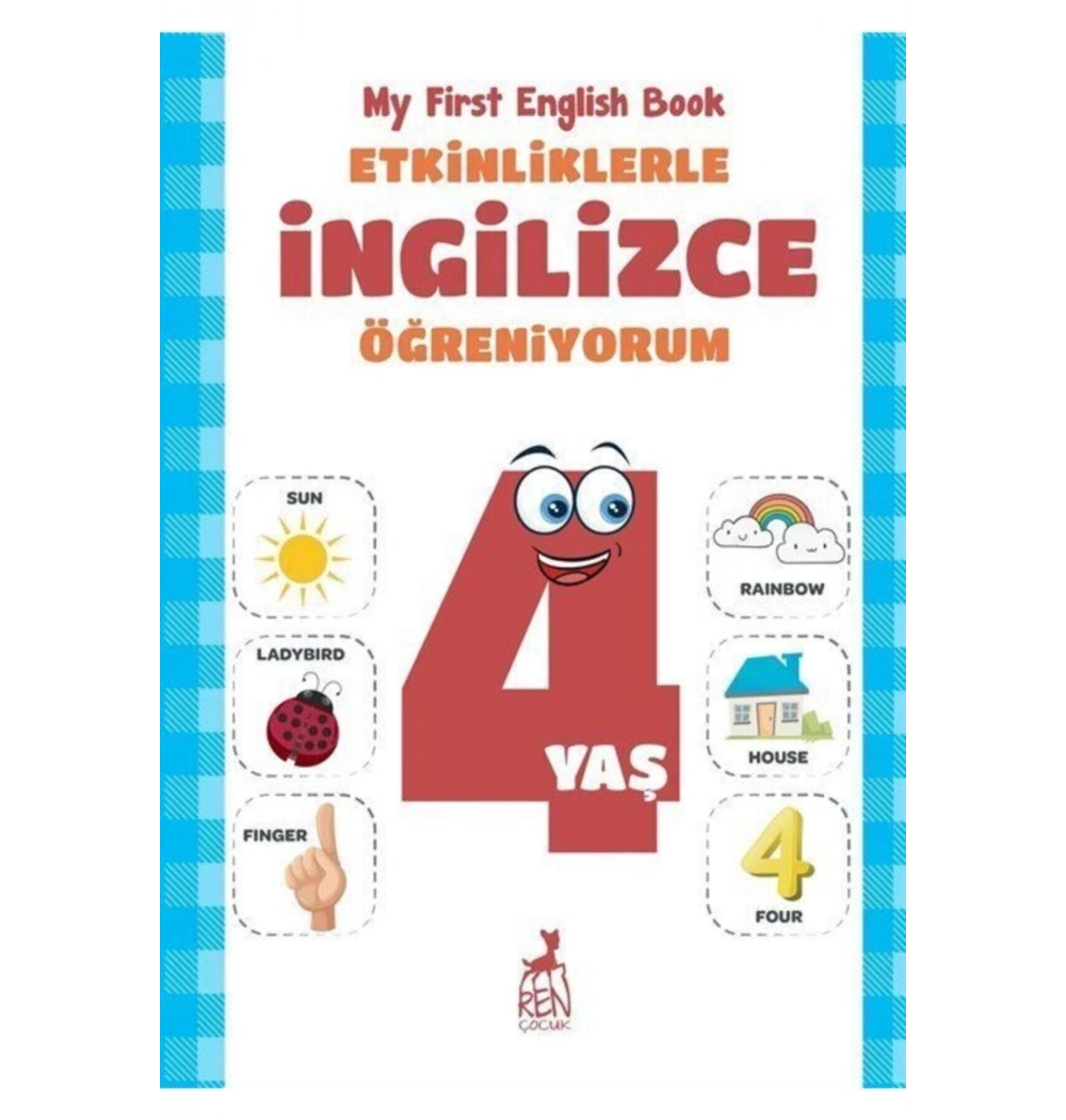 Etkinliklerle İngilizce Öğreniyorum 4+Yaş Renkitap