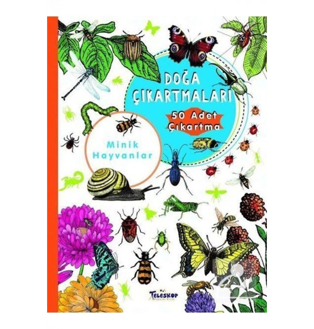 Doğa Çıkartmaları Minik Hayvanlar  Teleskop