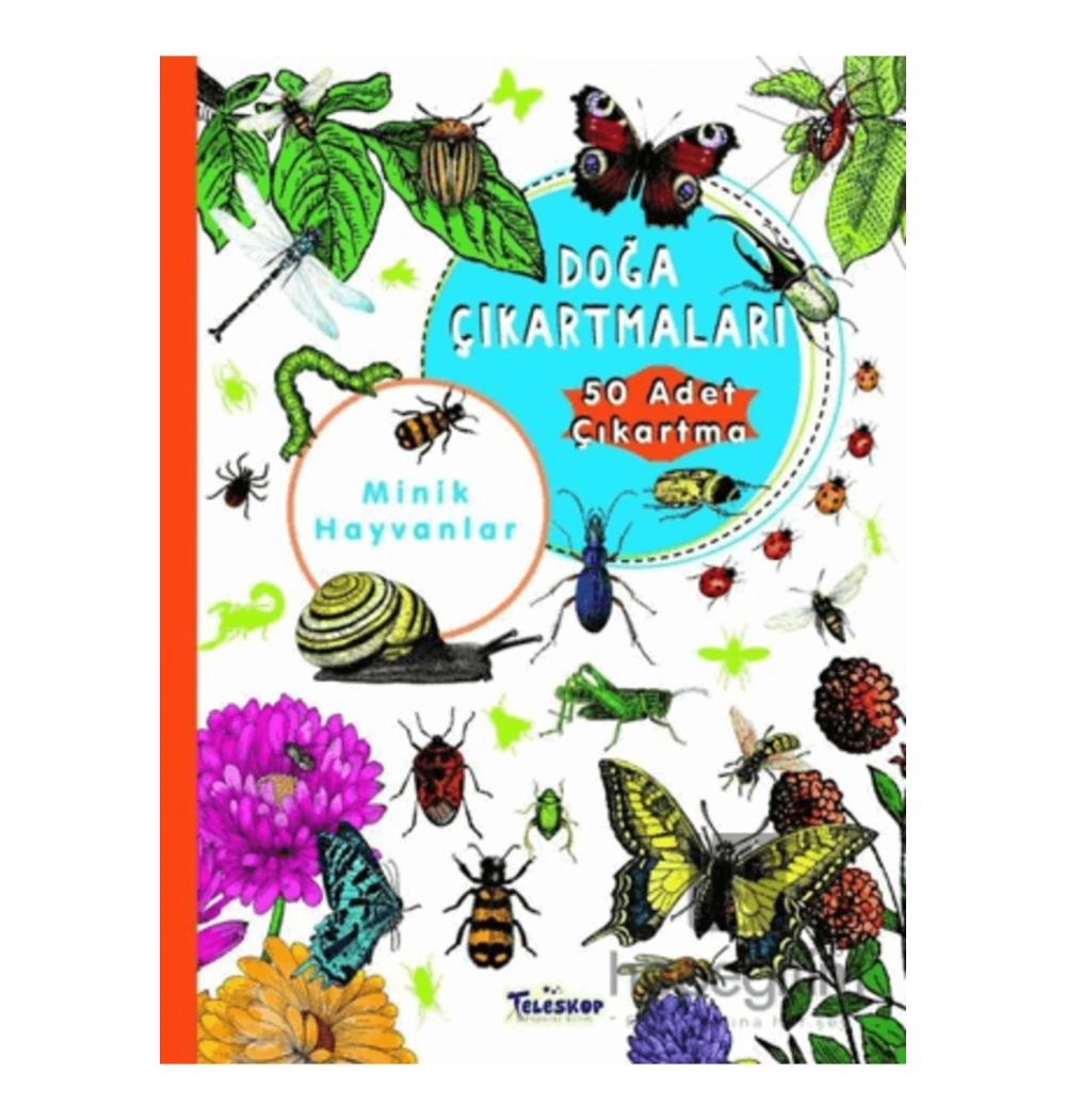 Doğa Çıkartmaları Minik Hayvanlar  Teleskop
