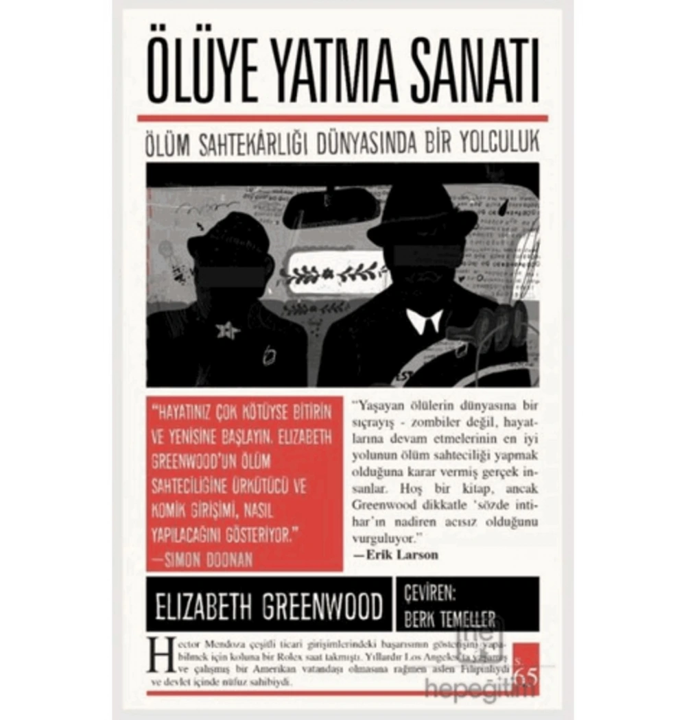 Ölüye Yatma Sanatı  Elızabeth Grenwood  İndigo