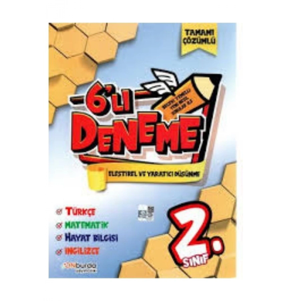 On Burda  2.Sınıf 6 Lı Deneme Beceri Temelli Yeni Nesil Sorular
