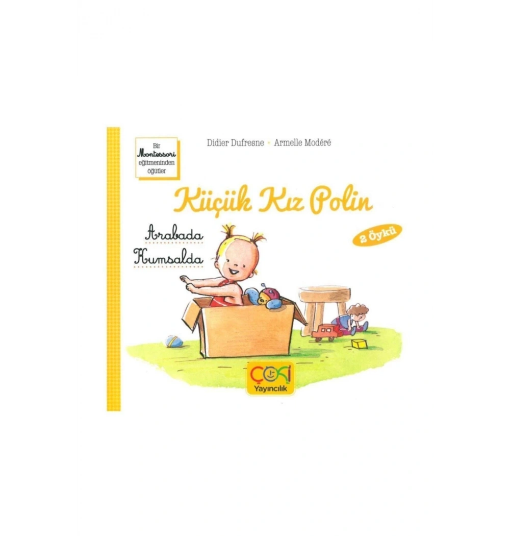 Küçük Kız Polin Arabada Kumsalda Çoki