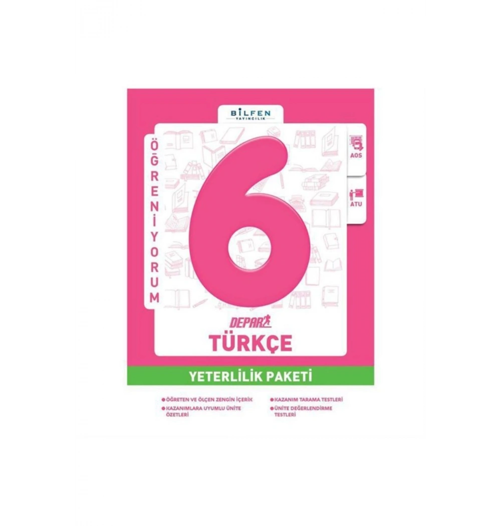 Bilfen 6.Sınıf Türkçe Depar Yeterlilik Paketi