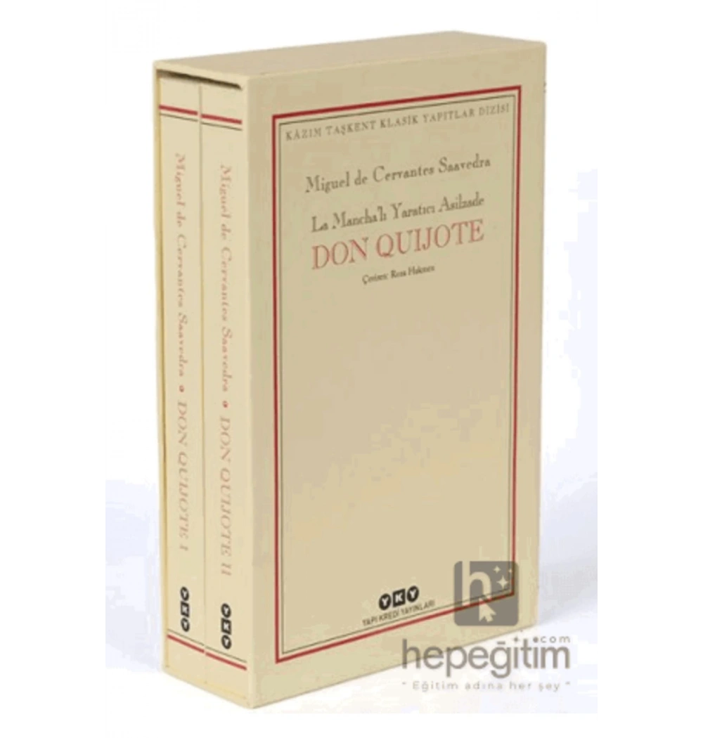 Don Kişot (2 Cilt) Kutulu Yapı Kredi
