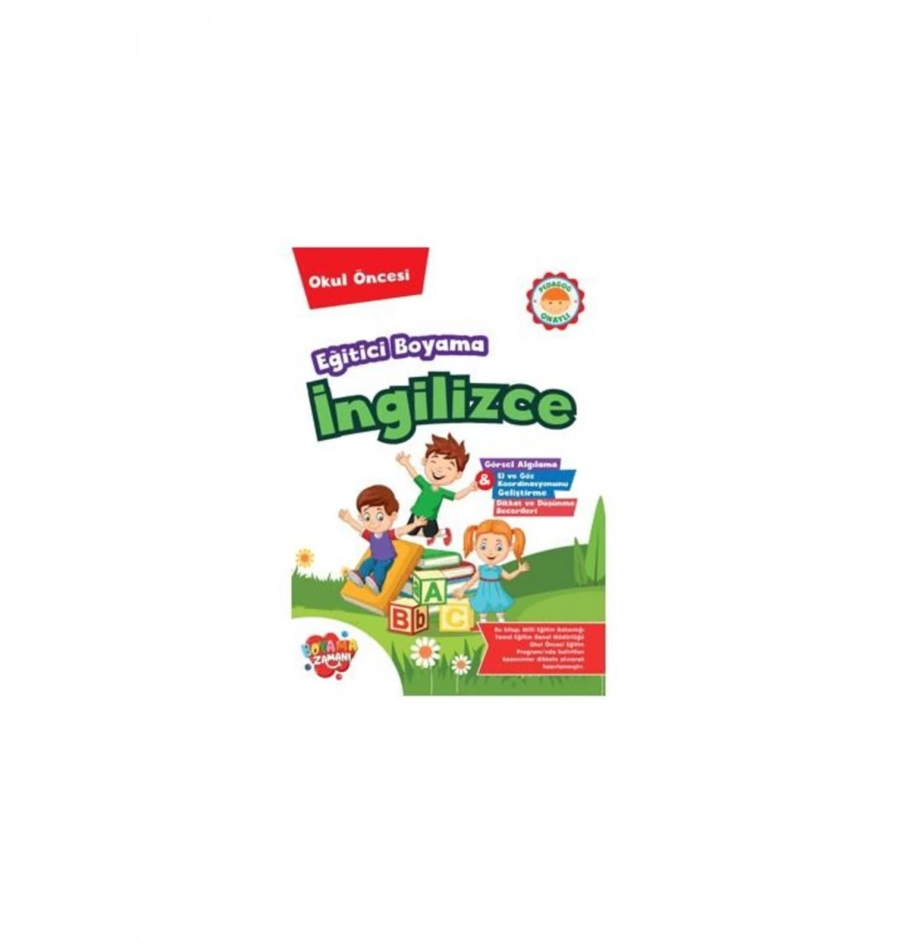 Okul Öncesi Eğitici Boyama  İngilizce  Koloni