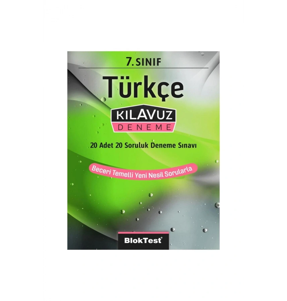 Bloktest 7.Sınıf Türkçe Kılavuz Deneme
