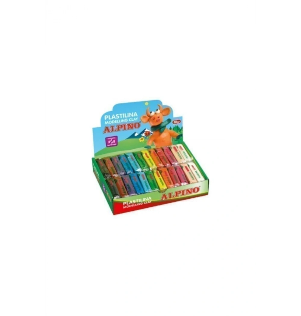 Alpino Modela Oyun Hamuru 50 Gr Karışık Renk At