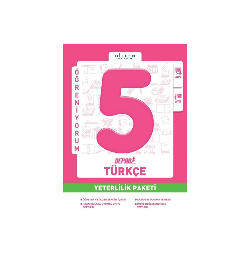 Bilfen 5.Sınıf Türkçe Depar Yeterlilik Paketi