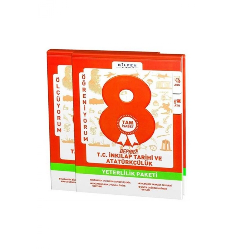 Bilfen 8.Sınıf İnkılap Tarihi Depar Yeterlilik Paketi