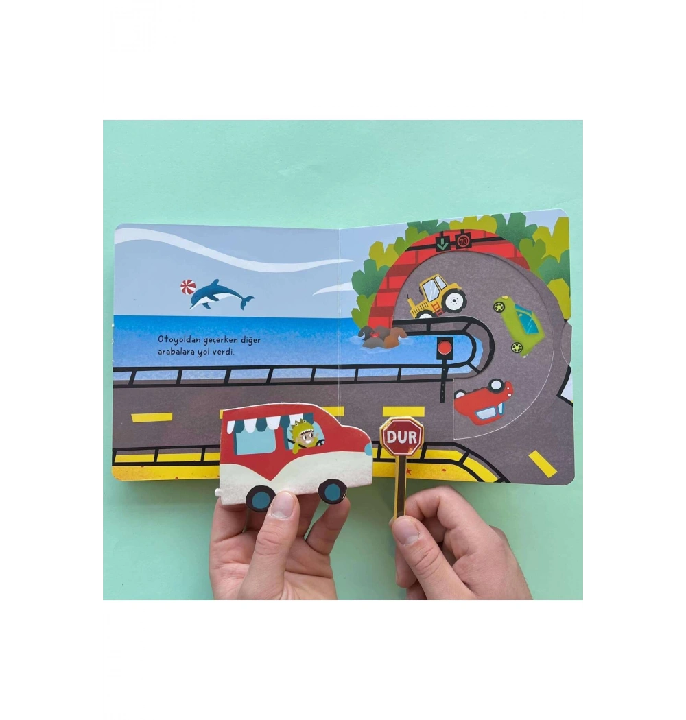 Alinin Arabası Oyuncak Kitap