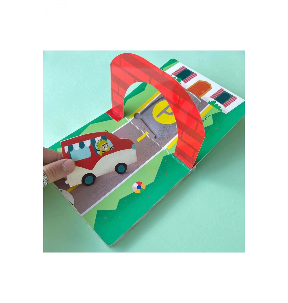 Alinin Arabası Oyuncak Kitap