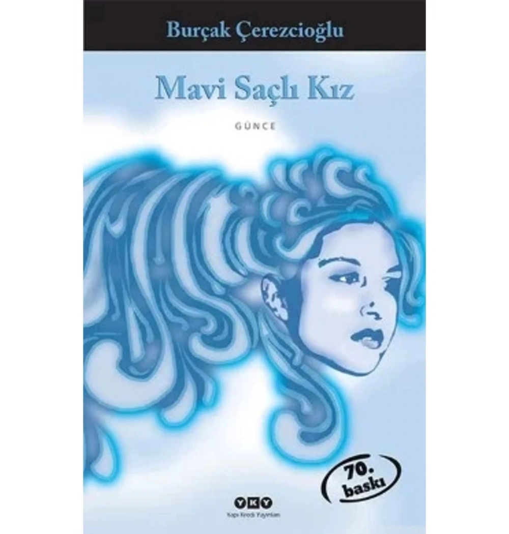 Mavi Saçlı Kız Burçak Çerezcioğlu Yapı Kredi