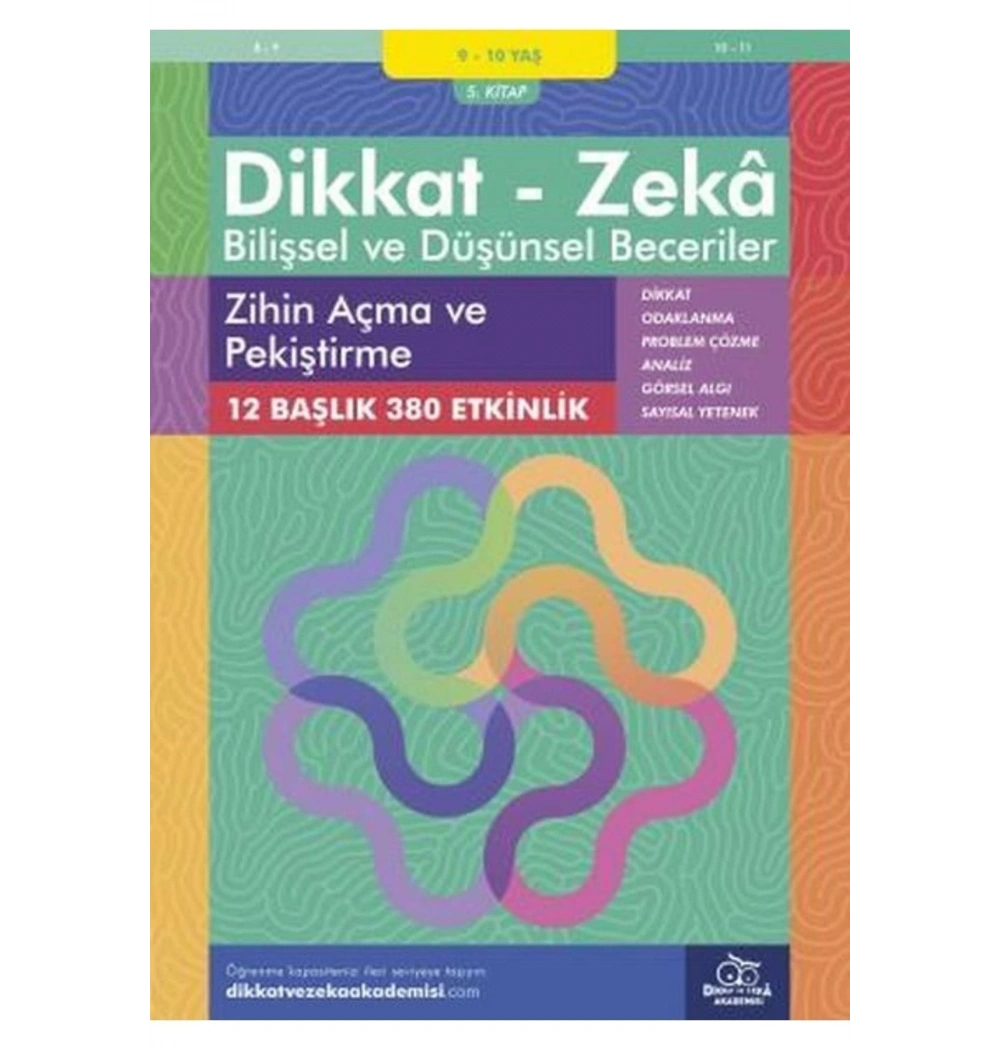 Dikkat Zeka 5.Kitap Zihin Açma Ve Pekiştirme