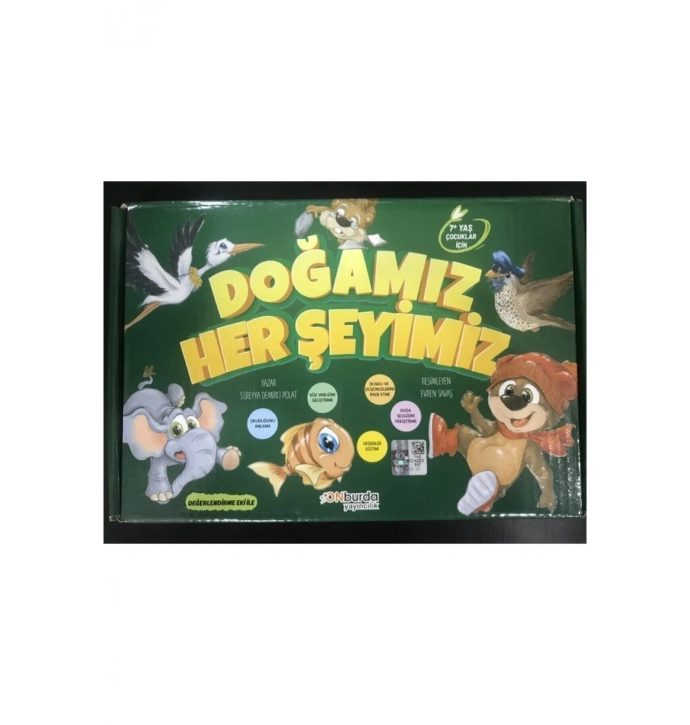 Doğamız Herşey 8 Li Set 7+Yaş  Onburda Yayıncılık