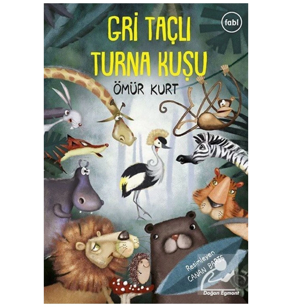 Gri Taçlı Turna Kuşu  Doğan Egmont