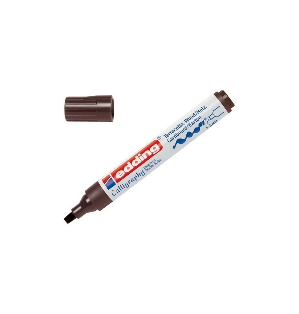 Edding 1455 Calligraphy Marker Kahve
