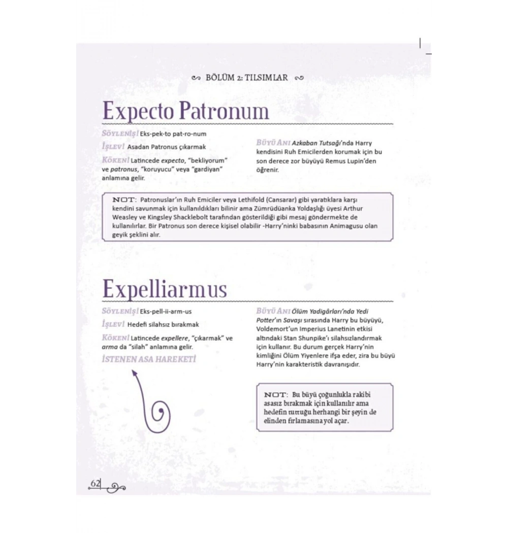 Harry Potter Büyü Kitabı  Ciltli  Martı Yayın